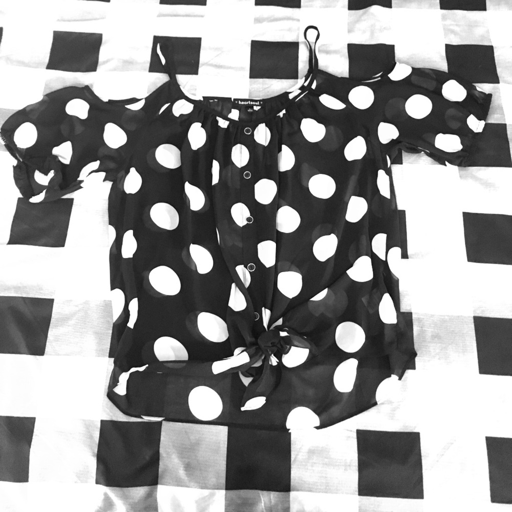 Vintage style crop blouse